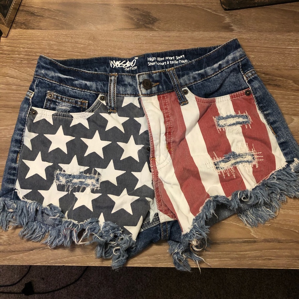 American flag shorts